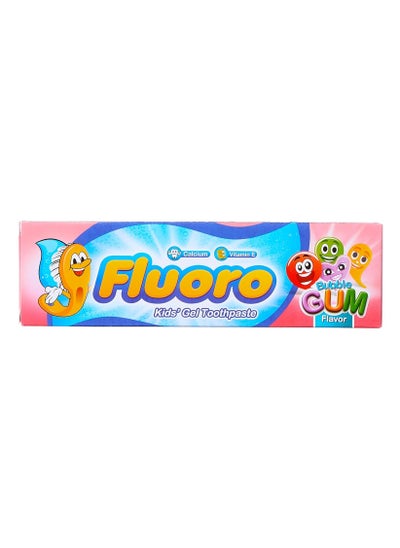 Buy Flouro - Gel Kids Toothpaste with Fruits, 50g in Egypt