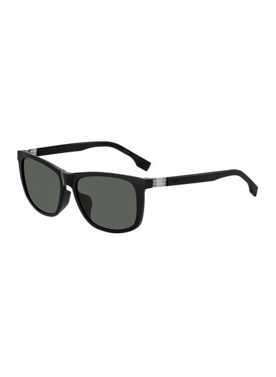 Buy Men's Polarized Rectangular Sunglasses - Boss 1617/F/S Black Millimeter - Lens Size: 59 Mm in Saudi Arabia