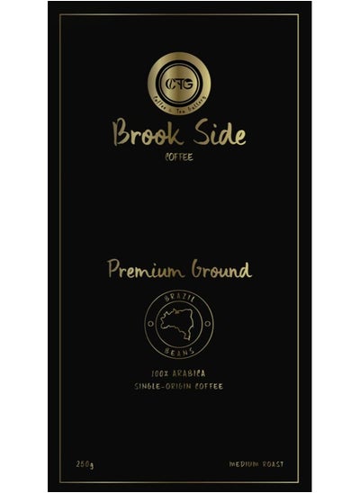 Buy Brook Side Brazil Premium Ground Coffee 250 gm in UAE