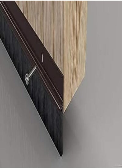 اشتري Beorol Beorol-Brush type door draft guard to reduce dust & dirt- Brown في مصر