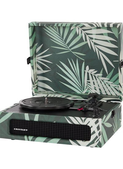 اشتري CROSLEY VOYAGER PORTABLE TURNTABLE WITH BLUETOOTH IN/OUT - BOTANICAL في الامارات