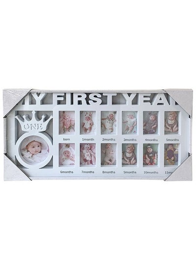 Buy Baby First Year Newborn To Toddler Monthly Picture Frame Frame in UAE