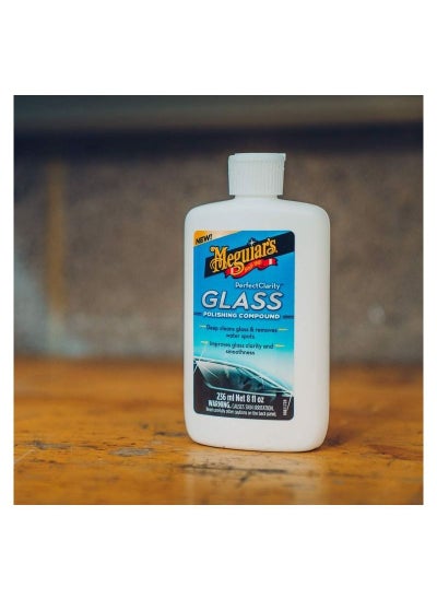 Buy Meguiars - Perfect Clarity Glass Polishing Compound Car Glass Polish 236ml in Saudi Arabia