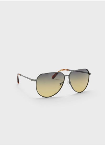 Buy Gradient Aviator Sunglasses in UAE