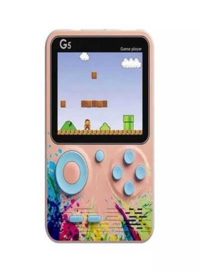 Buy Console Player G5 Mini Gamebox with 500 Games Pink in UAE