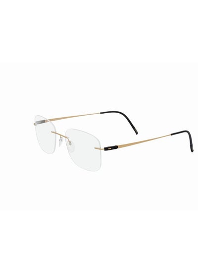 اشتري Unisex Rectangle Eyeglasses - 5502 70 7530 50 - Lens Size: 53 Mm في الامارات