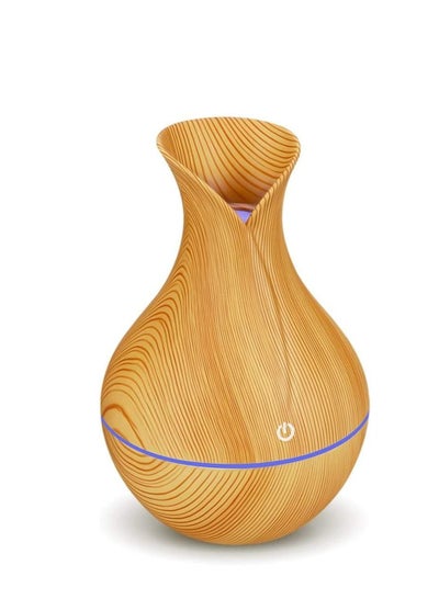 Buy Countertop Vase Shape Ultrasonic USB Humidifier Oil Diffuser 130ml in UAE