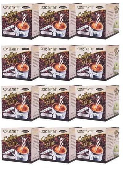 Buy Coffee Body Srim With Sugar Free 12 Sachets 180 grams (Pack of 12) in UAE