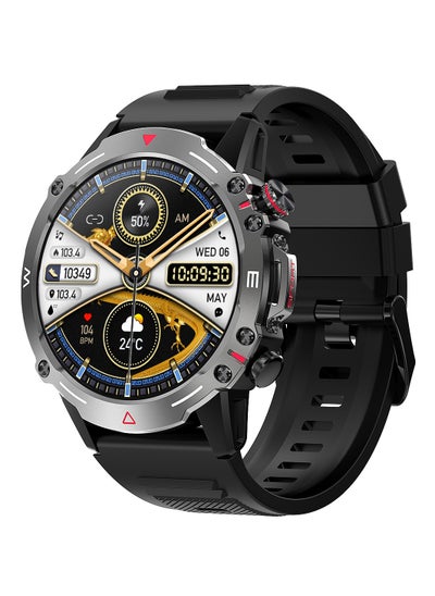 Buy AMOLED Smart Watch, 1.43" Smart Watches for Men with IP68,Bluetooth Call, AI Voice Assistant, Blood/Oxygen/Heart Rate Monitor Fitness Watch for Android iOS in Saudi Arabia