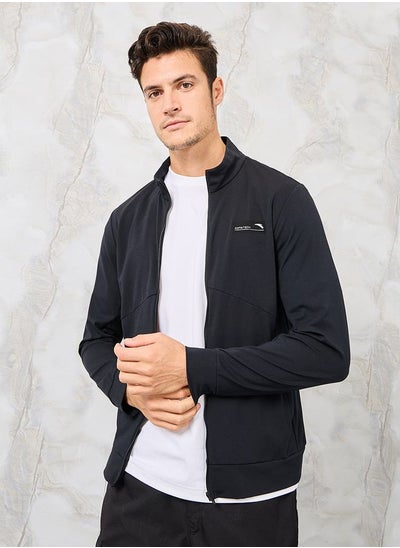 Buy Logo Patch Full Zip Sweatshirt in Saudi Arabia