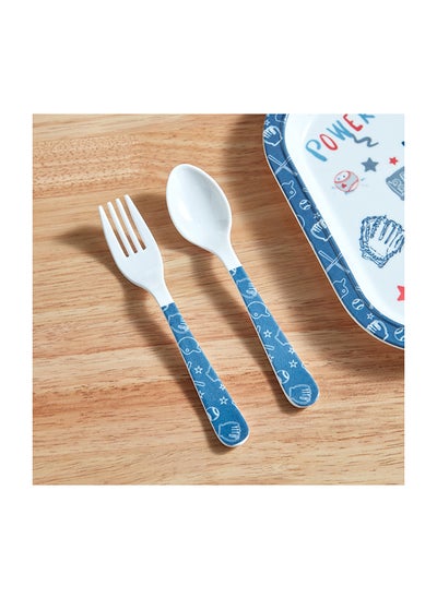 اشتري Arcade Trinity Melamine Playhard Cutlery Set 3.5 x 16 x 3.5 cm في الامارات