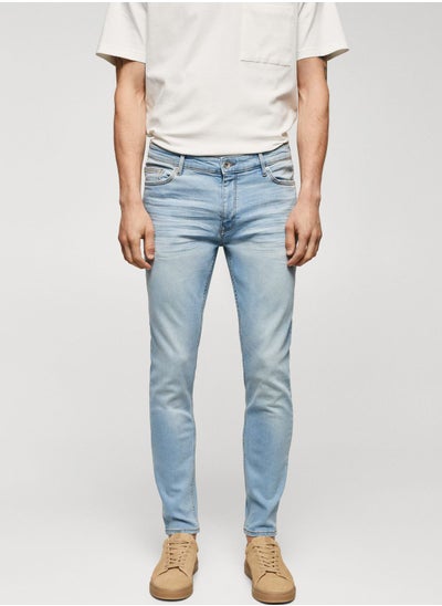 اشتري Light Wash Skinny Fit Jeans في الامارات