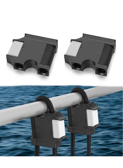 Buy Huntury Boat Fender Hanger, Boat Rail and Cleat Fender Clips, Adjustable Pontoon Boat Accessories, Boat Bumper Clips, Quick Connect and Release Fender Lines, for Fender Cleats Bumpers in Saudi Arabia