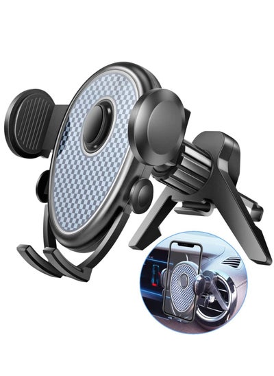 Buy Universal Car Phone Holder, Air Vent Car Mount Cell Phone Holder Car Phone Stand with Windshield Fit Thick Case Heavy Phone Friendly Fit for All mobile phone Iphone Samsung in UAE