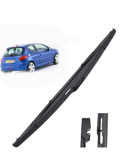 Buy Car wiper arm for the rear window, suitable and compatible with Peugeot 206, black color, excellent material in Egypt