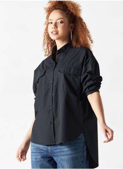 Buy Pocket Detail Button Down Shirt in UAE