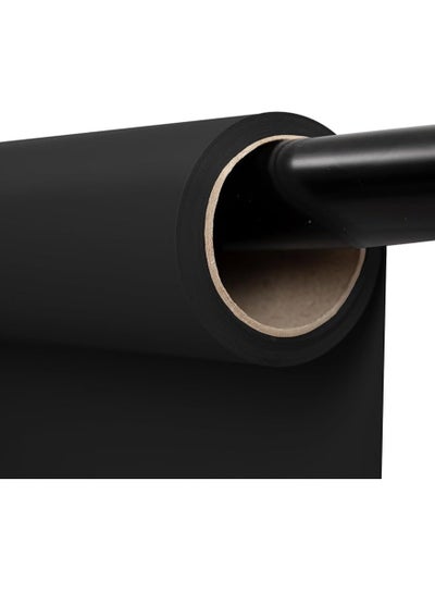 اشتري خلفية ورقية كروما باللون الأسود (44) 11×3م: أنشئ تباينات بارزة مع هذه الخلفية السوداء العميقة للتصوير الاحترافي والفيديو. في مصر
