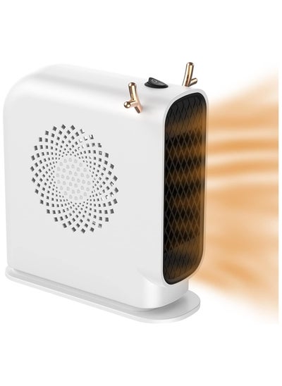 Buy Heating Heaters 220 v 500 w Portable Mini Electric Fan Hand-held Machine Equipment Wall Heater Radiator Heating During in Saudi Arabia