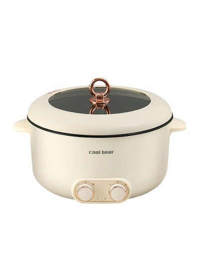 اشتري Yuanyang Electric Hot Pot 6L Household Large Capacity Electric Cooker Multifunctional Hot Pot All-in-one Pot في الامارات