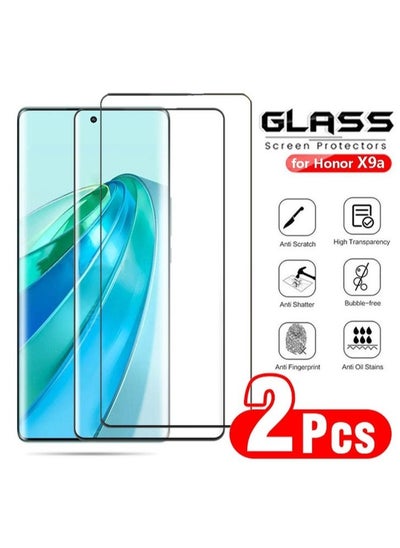 Buy 2PCS Tempered Glass for Honor X9a Screen Protector in Saudi Arabia