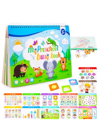 Buy Educational Toddler Books Activities Preschool Learning Toys Activity Book Toddler Toys Kids Book Birthday Gifts for 3 4 5 Year Old in Saudi Arabia