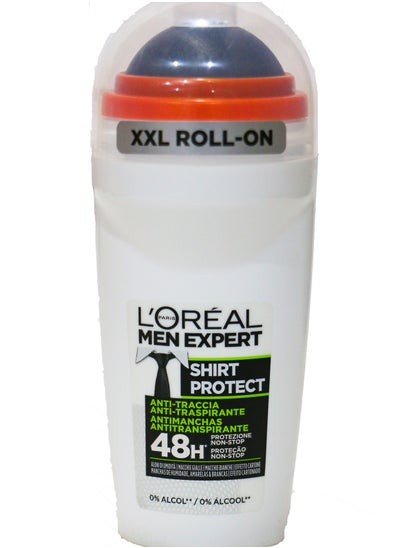 Buy Loreal Paris Men Expert Shirt Protect Antitranspirante Roll On 50ml in Egypt