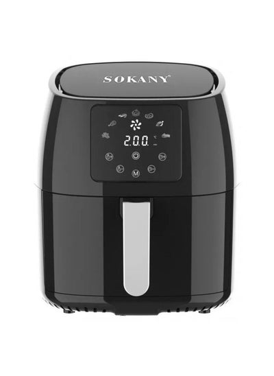 Buy Sokany Digital Air Fryer 5 L / 1400 W (SK-8018) in Egypt