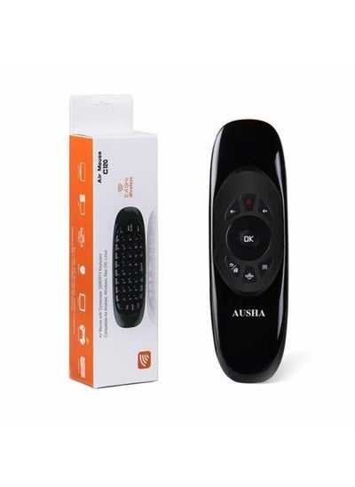 اشتري 2.4G Mini Wireless Air Mouse with English Keyboard – Compact Remote Control for Seamless Navigation في الامارات