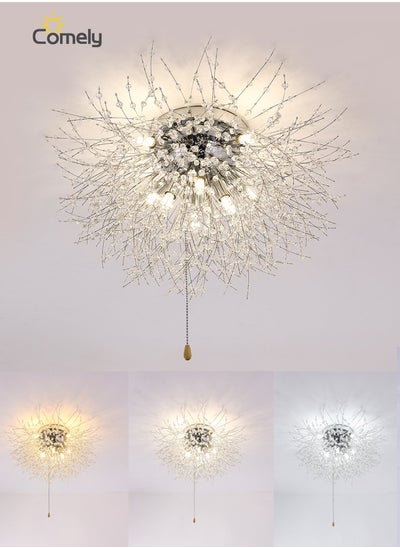 Buy Crystal LED Ceiling Light Modern Firework Chandeliers in Saudi Arabia