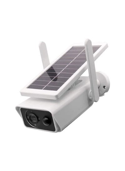 Buy Wireless Outdoor 2K Solar Powered Outdoor Security Cameras with 2.4G WiFi Wireless Surveillance Cameras for Home Security in Saudi Arabia