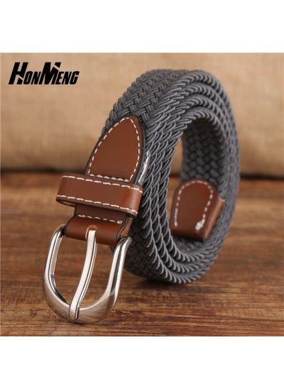 اشتري 2.5cm Elastic Canvas Belt UnisexC8 C8 في السعودية