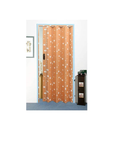 Buy Robustline Folding Sliding Doors 210cm Height x 100cm Width, Made in Taiwan (PEACH) in UAE