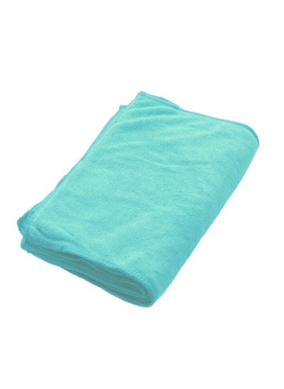 Buy Enjoyhouse Microfiber Hand/Kitchen/Car Washing Towel Turquoise 50X90 Cm in UAE