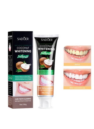 Buy COCONUT WHITENING TOOTHPASTE in Saudi Arabia