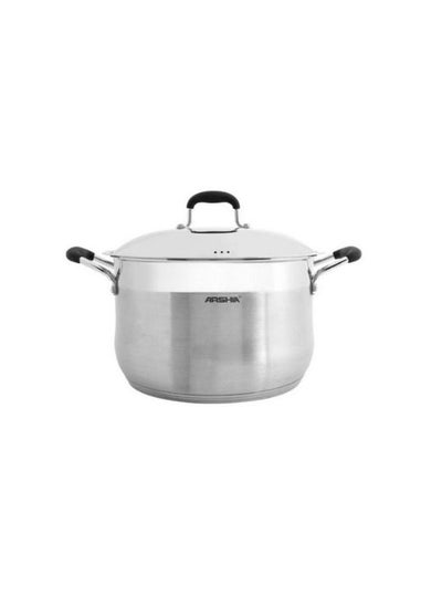 اشتري Arshia Stainless Steel Casserole 22  cm في الامارات