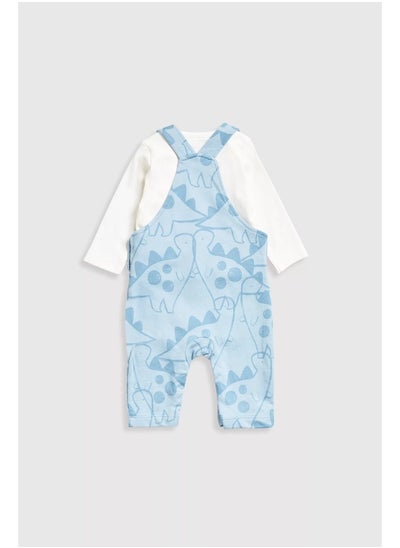 اشتري Dinosaur Dungarees and Bodysuit Set في السعودية