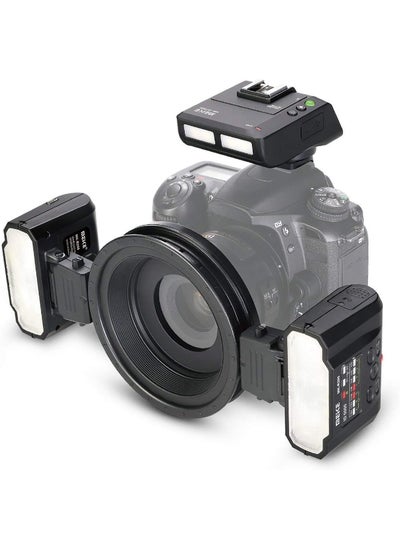 Buy Meike Mk-Mt24Ii Macro Twin Lite Flash Fit For Canon Digital Slr Cameras in Saudi Arabia