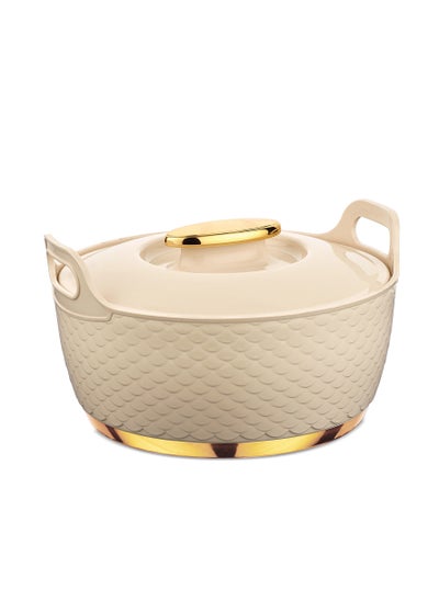 اشتري Majestic Casserole Gold Stainless Steel Insulated Hotpot في الامارات