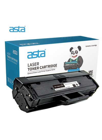 Buy ASTA 106A Toner Cartridge With Chip W1106A Compatible For HP LaserJet 107a MFP 135a 135w 137fnw Printer Black BK Premium Professional Office Consumable Printing W1106 1106A 1106 106 in Saudi Arabia