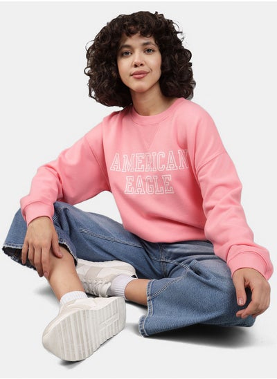 Buy AE Graphic Crew Neck Sweatshirt in Egypt