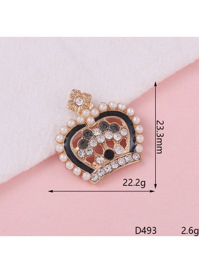 Buy Crown Series Letter Pearl DIY Phone Case Decor Kit D493 small pearl crown in Saudi Arabia