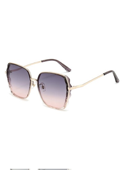 Buy Women's Sunglass Polarized Lens Hexagon Frame-Stylish design in Saudi Arabia