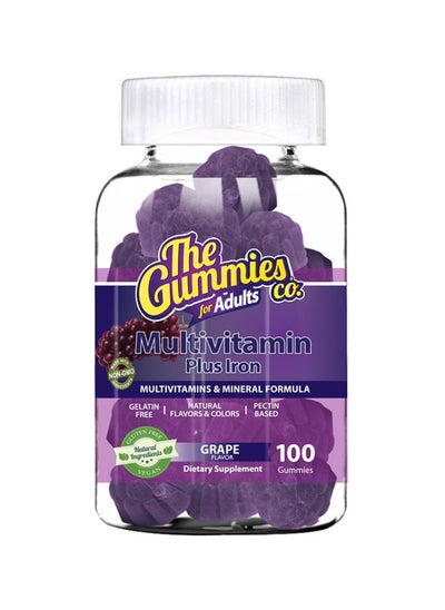 اشتري Multivitamin  +  Iron (Adults) - 100 Gummies في الامارات