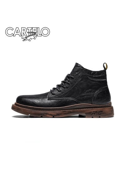 اشتري New CARTELO Fashion High Top Outdoor Work Boots في الامارات