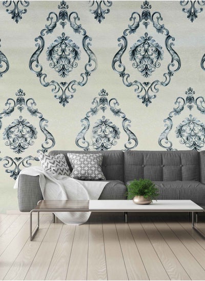 Buy European Luxury Style Waterproof Wallpaper 0.53 x 10 Meter in UAE