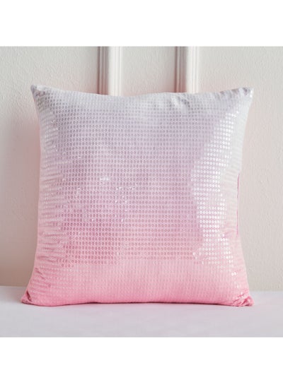 Buy Alisa Sequin Filled Cushion - 45x45 cm in Saudi Arabia