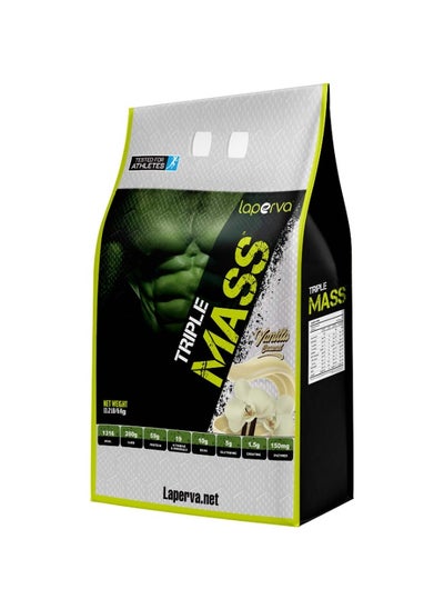 اشتري Laperva Triple Mass Gainer, Vanilla Caramel, 16 Servings - 5.98 Kg في السعودية