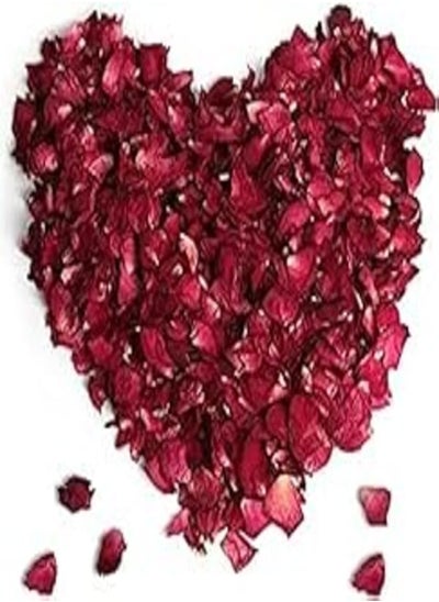 Buy Dried Roses for Valentine's Day, Party, Decoration, Spa, Foot Tub, Soap Making, Candle Making, Wedding Decoration, DIY Crafts 250g in Egypt