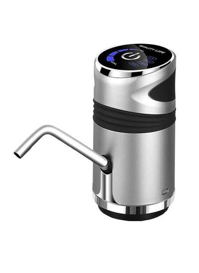 اشتري Electric Automatic Pump Water Dispenser JD0090GY Silver/Black في الامارات