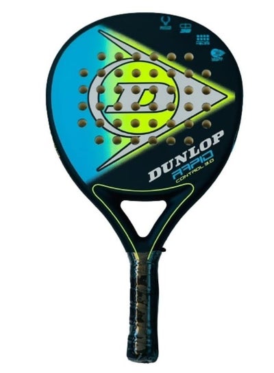 Buy Dunlop Rapid Control 3.0 Padel Racket, Black/Blue/Yellow in UAE